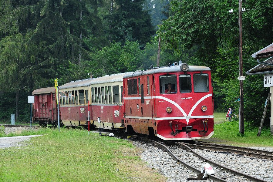 2020.07.19 JHMD T47.018 und T47.005 Jindřichův Hradec - Nová Bystřice (35)
